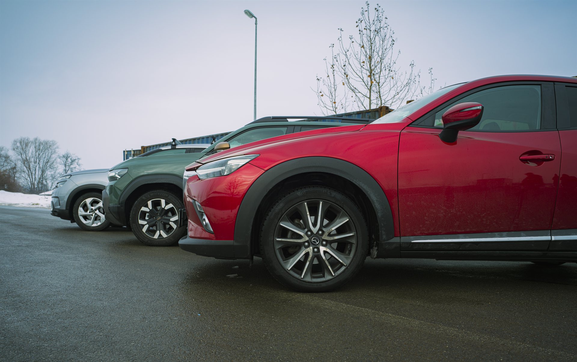 Mazda CX-3, Duster 3 și C5 Aircross, aliniate la filmări - Fazalunga