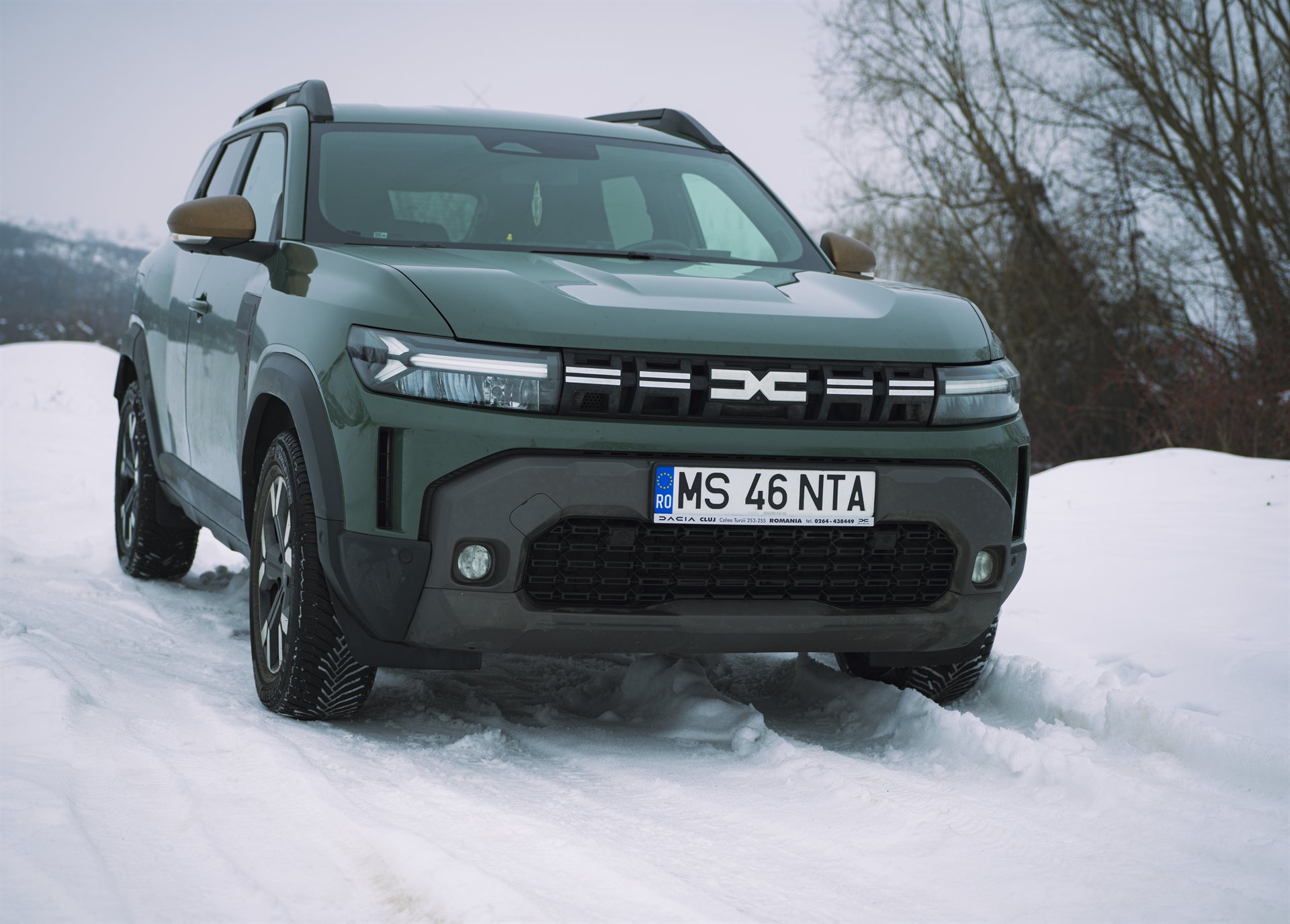 Dacia Duster 3 în zăpadă - Fazalunga