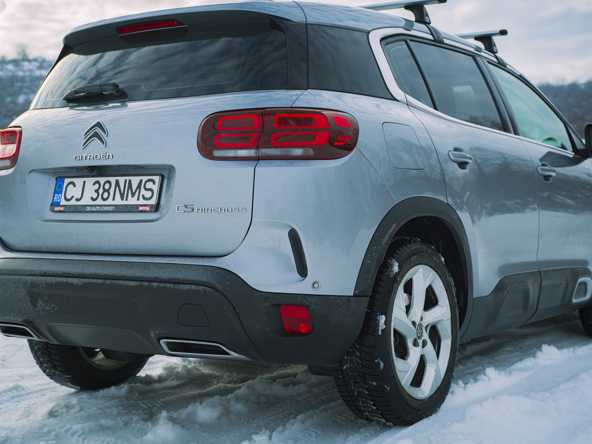 Citroën C5 Aircross în zăpadă - Fazalunga