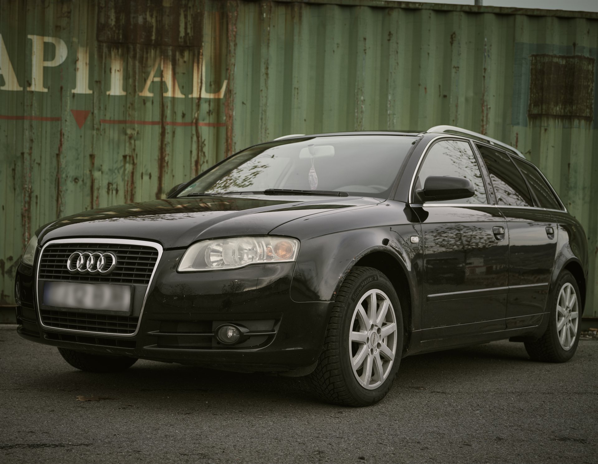 Audi A4 Avant la filmări - Fazalunga